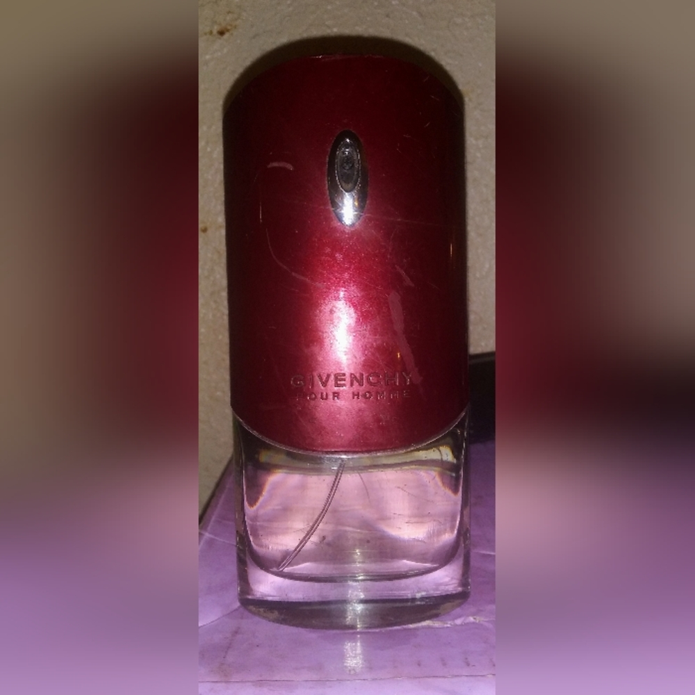 Givenchy Pour Homme Mens EDT full size Fragrance {approx. 75% product remaining}